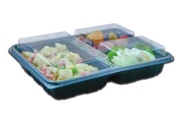 lunch box 3 cavidades Lunch box 3 divisiones